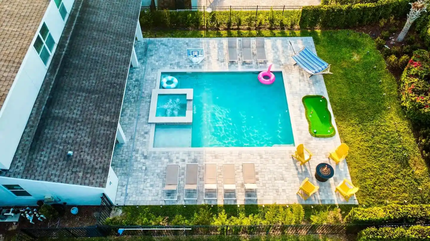Pool and Hot Tub