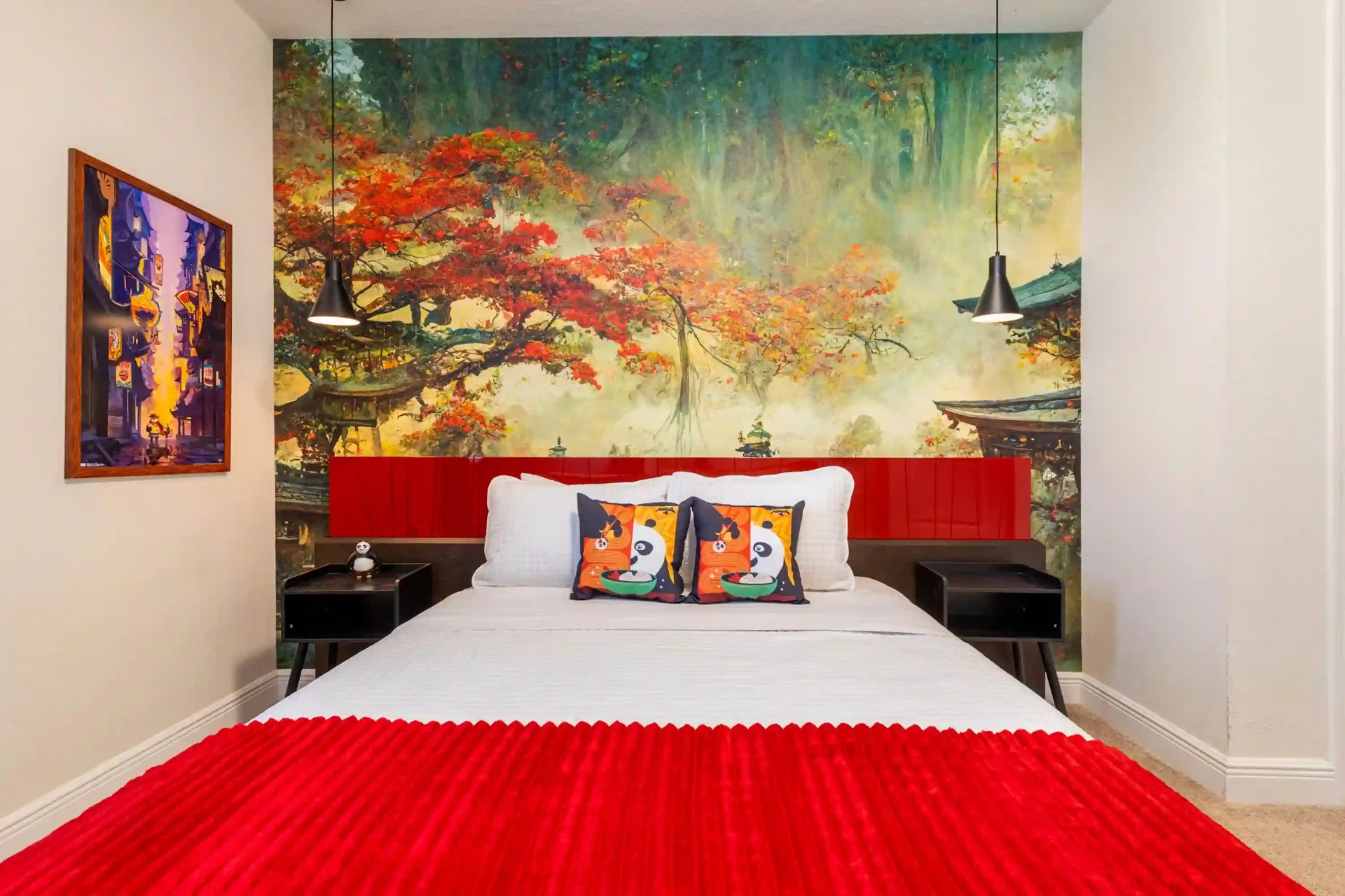 luxury vacation near disney bed